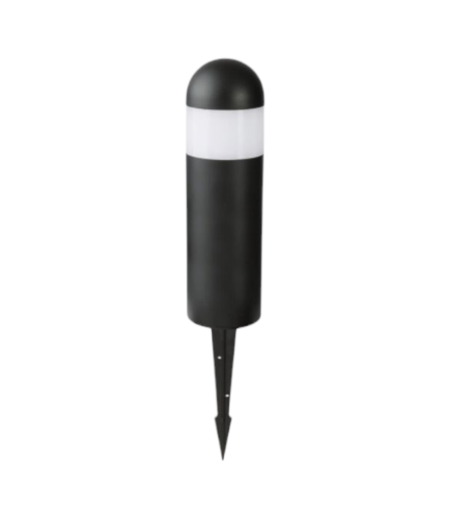43688 Moonrays Black Bollard Stake Light