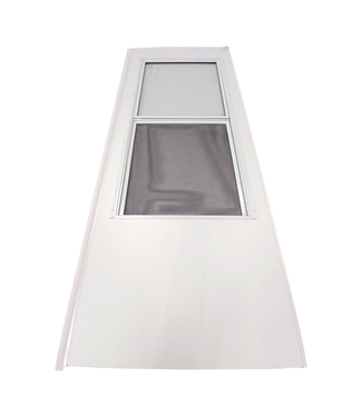 43715 Larson White Storm Door 30"W