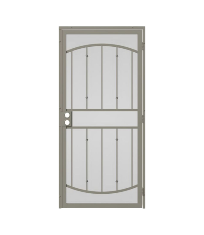 43718 Gatehouse Gibraltar Almond Steel Security Door 36"W
