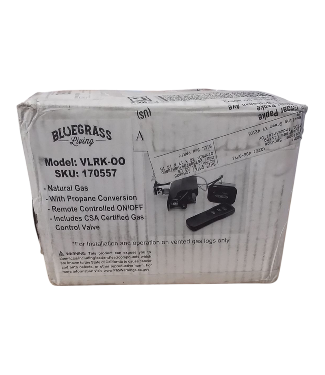 43729 Bluegrass Living Remote Control Kit for Gas Fireplace