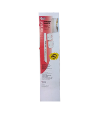 43865 Defender Security Entry Door Jamb Repair Kit White