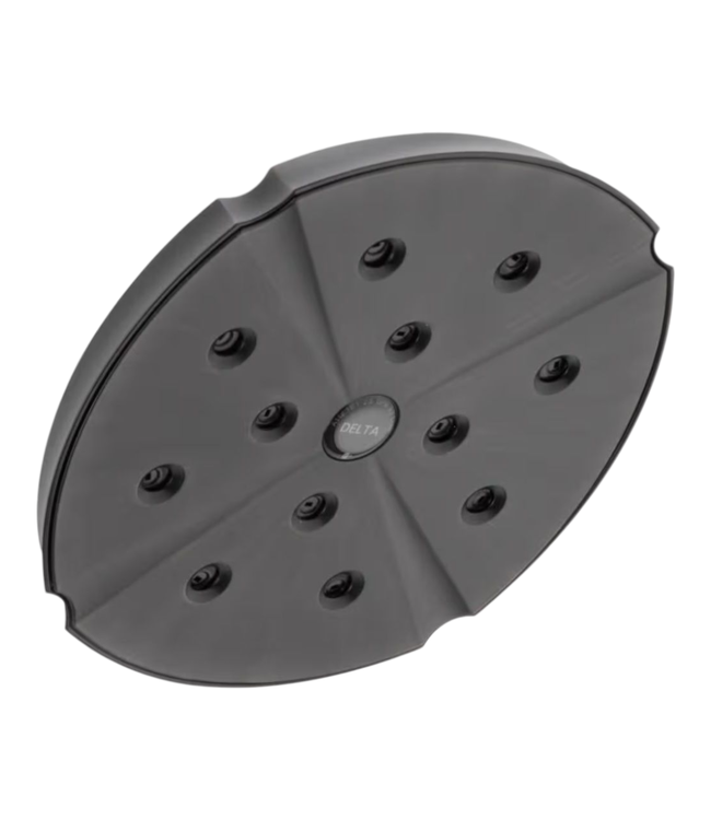 43925 Delta Black Raincan Fixed Shower Head
