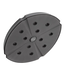 43925 Delta Black Raincan Fixed Shower Head