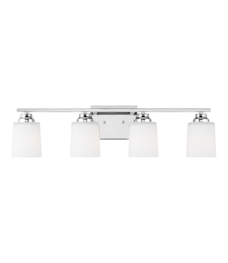 44067 Generation Lighting Vinton 29" Chrome Vanity Light