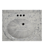 44080 Grey Single Bathroom Vanity 69.5"W