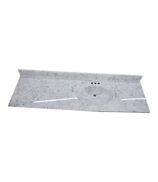44080 Grey Single Bathroom Vanity 69.5"W