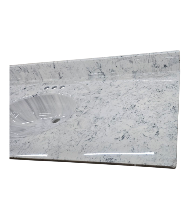 44080 Grey Single Bathroom Vanity 69.5"W