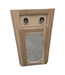 44109 2- Light Mirrored Light Oak Bathroom Corner Cabinet