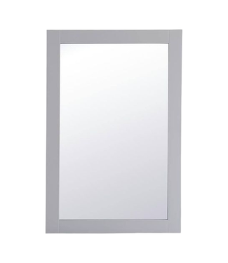 44110 Style Selections 24" Gray Mirror