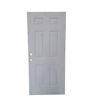 44193 Reliabilt Steel 6-Panel Primed Front Door 36"W