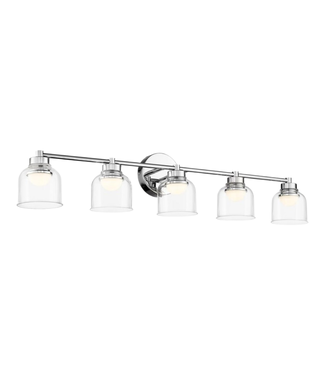 44200 Ltmate Jazava 5 Light Chrome Vanity Light