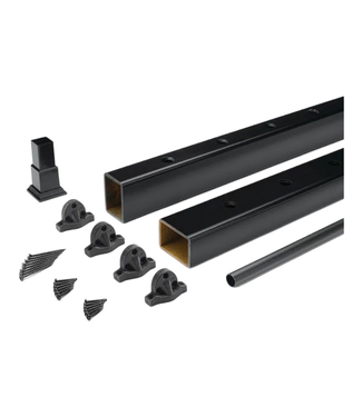 44257 Trex 36" Charcoal Black Square Composite Balusters