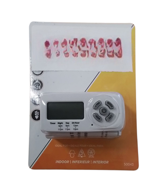 44245 Woods 24-Hour Preset Digital Lighting Timer