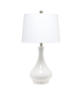 44266 Lalia Home White Table Lamp