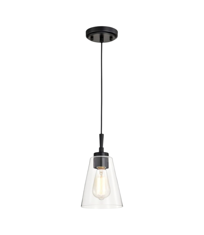 44267 Edvivi Black Mini Pendant Light