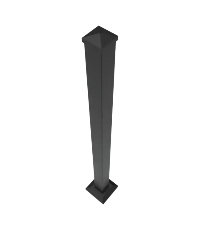 44279 Barrette Outdoor Living 45" Black Deck Post
