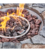 44290 Teamson Home Outdoor Round Propane Gas Fire Pit