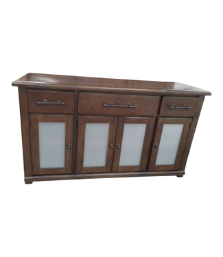 44334 Vintage Style Wood Storage Cabinet