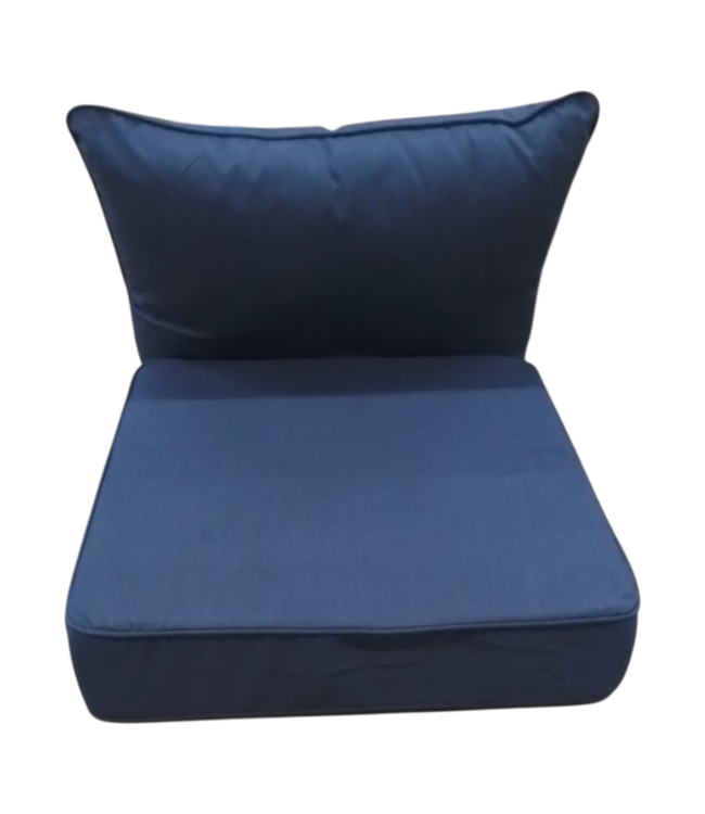 44335 Sunbrella Indigo Deep Seat Patio Cushion Set of 4