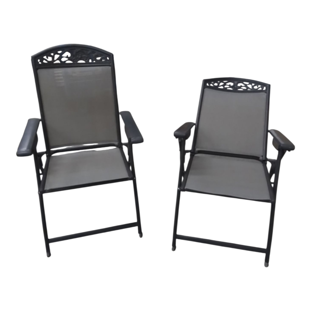 reclining garden chairs set of 2