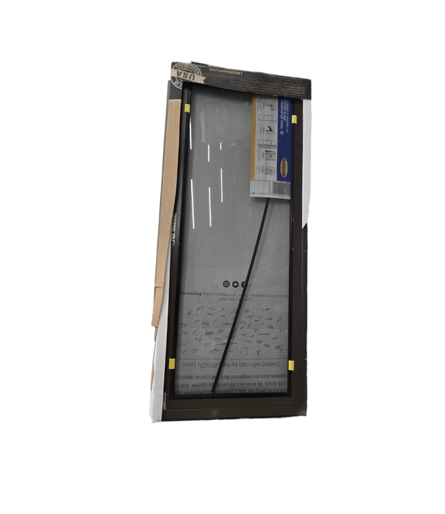 44369 Larson Platinum Woodland Storm Door 32"W