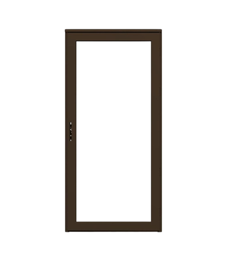 44369 Larson Platinum Woodland Storm Door 32"W