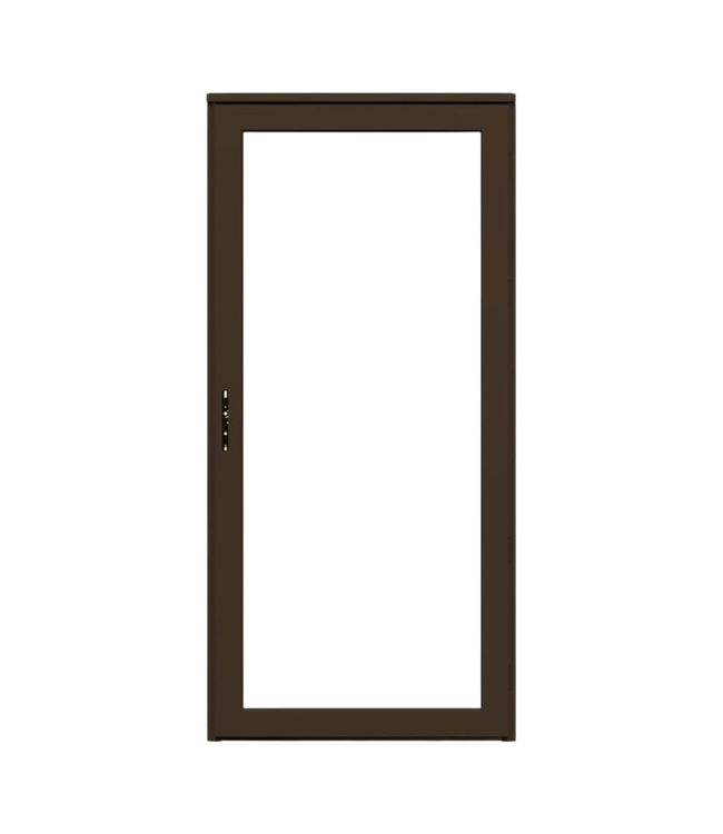 44369 Larson Platinum Woodland Storm Door 32"W