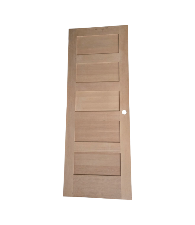 44399 Unfinished 5-Panel Interior Door 29.875"W