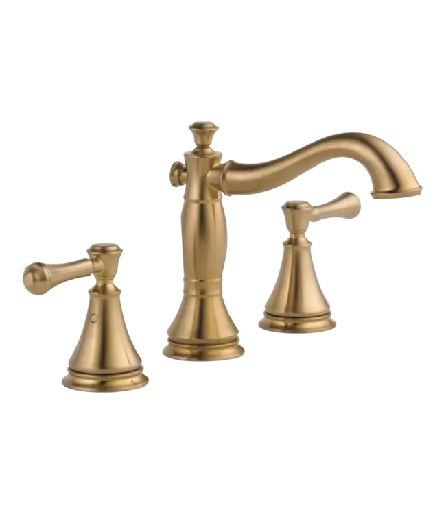 44390 Delta Cassidy Champagne Bronze Bathroom Faucet