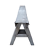 44411 Set Of 3 Custom Steel Saw Horses