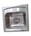 44458 Kohler Toccata Stainless Steel Drop-In Bar Sink 15"