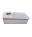 44461 Sarlai Drop-In White Granite Composite Kitchen Sink 33"W