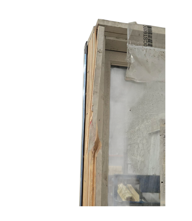 44463 Pella Taupe Vinyl Double Hung Sliding Window 56.125"W