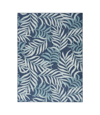 44473 Nourison Home Blue Garden Oasis Area Rug