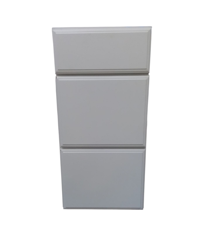 44481 Kraftmaid White Drawer Bank 15"W