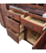 44497 Cherry Oak Wet Bar Set of 14pcs