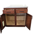 44499 Red Walnut Cabinet Set of 22-pcs