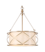 44516 Uolfin 3-Light Matte Gold Modern Chandelier