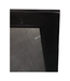 44523 Black 25"W Rectangular Wall Mirror