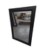 44523 Black 25"W Rectangular Wall Mirror