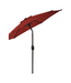 44525 Sunkuki 7.5' Chili Red Patio Market Umbrella With Tilt