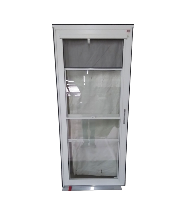 44531 Larson Platinum White Split Fullview Storm Door 34"W