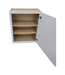 44543 Diamond Now 24"W White Wall Cabinet