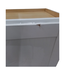 44543 Diamond Now 24"W White Wall Cabinet