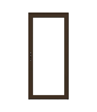 44552 Larson Platinum Woodland Full-View Storm Door 36"W