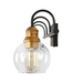 44561 Xelrion 4-Light Gold Bathroom Vanity Light 29.5-in W