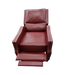 44565 Red Faux Leather Reclining Chair