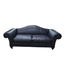 44566 Moonlit Navy Faux Leather Couch