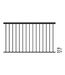 44567 Freedom VersaRail Black Deck Rail Kit