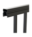 44567 Freedom VersaRail Black Deck Rail Kit